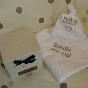 Take Me Home Baby Gift Box - Blanket and Hat